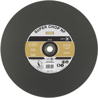 Meule &agrave; tronçonner Super Chop A30NF, 14" x 3/32", Arbre de 1", Type 1, 4400 Tr/min Dufferin Supply