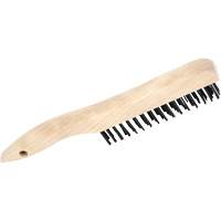 4SH Brosse &agrave; r&eacute;curer manuelle, Acier au carbone, 4 x 16 rangs de fils, Longueur 10" Dufferin Supply