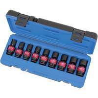PSU912M Jeux de douilles universelles, 9 Mcx, Chocs, Prise de 1/2" Dufferin Supply