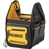 11” Electrician Tote, 34 Pockets, Black/Yellow Dufferin Supply