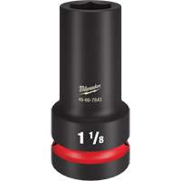 Shockwave Impact Duty Thin Wall Extra Socket, Impact, 1-1/8", 1" Drive, 6 Points, Deep Dufferin Supply