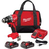 Ensemble perceuse/visseuse compacte sans balai M18, Lithium-ion, 18 V, Mandrin 1/2", Couple 550 lb-po Dufferin Supply
