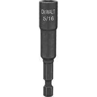 Impact Ready Magnetic Nut Driver, Hex, 1/4" Tip, 5/16" Drive Size, 2-9/16" Length Dufferin Supply