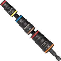 Jeu de douilles &agrave; bascule 7-en-1, 8 Mcx, Chocs, Prise de 1/4'' Dufferin Supply