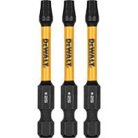 3-Piece FLEXTORQ&reg; Impact Screwdriving Bits, Torx, T-25, 1/4" Drive Dufferin Supply