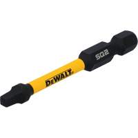 15-Piece Impact Ready Tic-Tac Screw Bit Set, Square, #2 Tip, 1/4" Drive Size, 2" Length Dufferin Supply