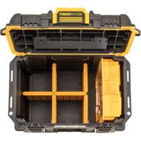 TOUGHSYSTEM<sup>®</sup> 2.0 Deep Compact Toolbox, 15-7/20" W x 10" D x 13-4/5" H, Black/Yellow UAX512 | Dufferin Supply