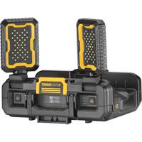 TOUGHSYSTEM<sup>®</sup> 2.0 Adjustable Work Light with Storage, 11" W x 16" D x 14" H, Black/Yellow UAX514 | Dufferin Supply