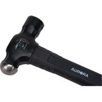 Ball Pein Hammer, 24 oz. Head Weight, Plain Face, Fibreglass Handle Dufferin Supply