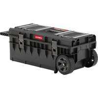 Arx Long Rolling Tool Chest, 31-1/5" x 15-1/5" x 12-7/10", Black Dufferin Supply
