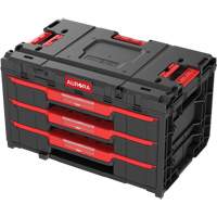Arx&reg; 3-Drawer Toolbox, 23-1/10" x 15" x 13-2/5", Black Dufferin Supply