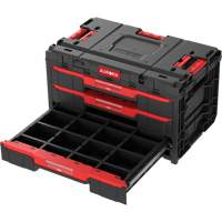 Arx&reg; 3-Drawer Toolbox, 23-1/10" x 15" x 13-2/5", Black Dufferin Supply