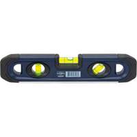 Torpedo Level, 9" L, 3 Vials, Magnetic Dufferin Supply