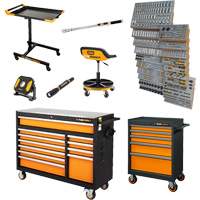 MEGAMOD Master Mechanics Tool Set in Premium Modular Foam Trays with Tool Storage, 1024 Pieces Dufferin Supply