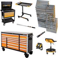 MEGAMOD Master Mechanics Tool Set in Premium Modular Foam Trays with Tool Storage, 1268 Pieces Dufferin Supply