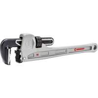 K9 Jaw Pipe Wrench, 2-3/8" Jaw Capacity, 14" Long, Powder Coated Finish, Non-Ergonomic Handle Dufferin Supply