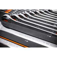 12-Point Long Pattern Combination SAE Wrench Set in Foam Storage Tray, Open-Ended, 19 Pieces, Imperial Dufferin Supply