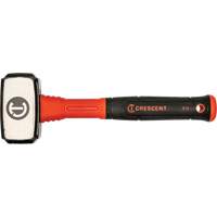 Drilling Hammer, 3 lbs., Fibreglass Handle, 4" L Dufferin Supply