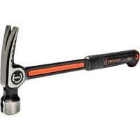 Milled-Face Framing Hammer, 28 oz., Solid Steel Handle, 16" L Dufferin Supply