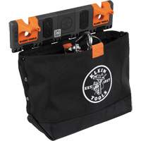 Bucket Work CentreS-Hook Hardware Pouch Module, Nylon, 1 Pockets, Black/Orange Dufferin Supply