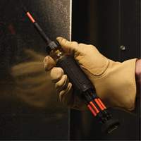 15-in-1 Ratcheting Impact-Rated Multi-Bit Torsion Zone Screwdriver, 9-1/2" L, Cushion Grip Handle Dufferin Supply
