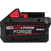 REDLITHIUM™ FORGE™ XC8.0 Battery Pack, Lithium-Ion, 18 V, 8 Ah UAY284 | Dufferin Supply