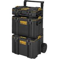 TOUGHSYSTEM&reg; 2.0 Rolling Tower, 24" x 20-2/5" x 34-1/2", Black/Yellow Dufferin Supply