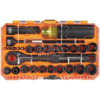 Jeu de douilles &agrave; chocs ouvertes essentielles KNECT, 28 Mcx, Chocs, Prise de 3/8" Dufferin Supply