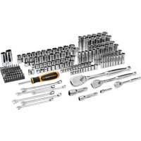 1/4", 3/8”, & 1/2" Drive 90T SAE/MM Mechanics Hand Tool Set Dufferin Supply