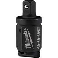 Adaptateur d'enclume pour cl&eacute; &agrave; rochet polygonale INSIDER, Prise 1/4", Douille 1/4", 0,55" lo, Sph&eacute;rique Dufferin Supply