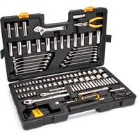 Jeu doutils de qualit&eacute; professionnelle &agrave; 72 dents, 6 pans et &agrave; prise 3/8" et 1/4" Dufferin Supply