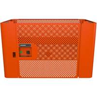 RAILWORKS Mesh Security Panel Single Door Lockable Storage Dufferin Supply