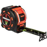 Shockforce NITE EYE Tape Measure, 1-1/4" x 16', SAE Graduations Dufferin Supply