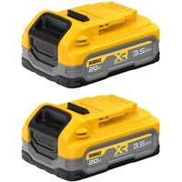 Ensemble de deux bloc-piles POWERSTACK XR , Lithium-ion, 20 V, 3.5 Ah Dufferin Supply