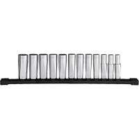 12-Point Deep Well Metric Socket Set, 12 Pcs, 3/8" Drive Size, Deep Dufferin Supply