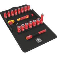 Jeu de cliquets isolants Zyklop 8100 SB VDE 1, 7 Mcx, Prise de 3/8" Dufferin Supply