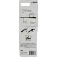 Couteau d'usage g&eacute;n&eacute;ral de 9 mm , Acier inoxydable, Prise en Plastique Dufferin Supply
