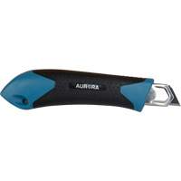 Couteau professionnel de 18 mm, Acier inoxydable, Robuste, Prise en Caoutchouc Dufferin Supply