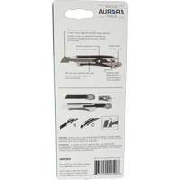 Couteau professionnel de 18 mm, Acier inoxydable, Robuste, Prise en Caoutchouc Dufferin Supply