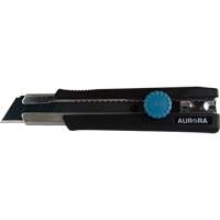 Couteau r&eacute;tractable de 25 mm, Acier inoxydable, Robuste, Prise en Caoutchouc Dufferin Supply