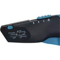 Couteau de s&eacute;curit&eacute; r&eacute;tractable , Acier inoxydable, Robuste, Prise en Plastique/Aluminium Dufferin Supply