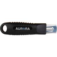 Couteau de s&eacute;curit&eacute; r&eacute;tractable standard, Acier inoxydable, Prise en Caoutchouc Dufferin Supply