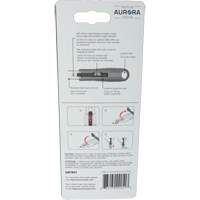 Couteau de s&eacute;curit&eacute; r&eacute;tractable standard, Acier inoxydable, Prise en Caoutchouc Dufferin Supply