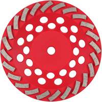 Meule boisseau diamant&eacute;e &agrave; 24 segments Turbo DIAMOND MAX Dufferin Supply