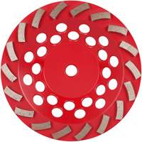 Meule boisseau diamant&eacute;e &agrave; 18 segments Turbo DIAMOND MAX Dufferin Supply