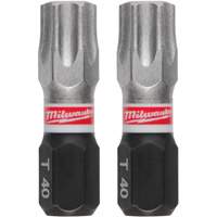 SHOCKWAVE Impact Duty Insert Bits, Torx, T-40 Dufferin Supply