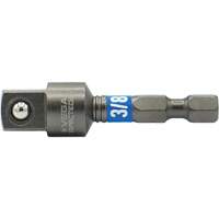 Adaptateur de douille &agrave; chocs Impactech, 1/4" Prise, Dimension m&acirc;le 3/8", 2" lo Dufferin Supply