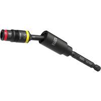 Douille r&eacute;versible &agrave; impact avec adaptateur pivotant, Hexagonale, Prise 1/4", 3 mr Dufferin Supply