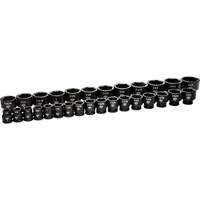 Jeu de douilles SAE &agrave; 6 pans, 29 Mcx, Chocs, Prise de 3/4" Dufferin Supply