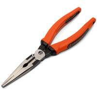 Z2 Long Nose Plier with Dual Material Grip Rawhide Handle, 8" L Dufferin Supply